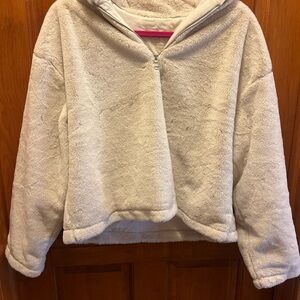 a new day Cream Fleece Half Zip